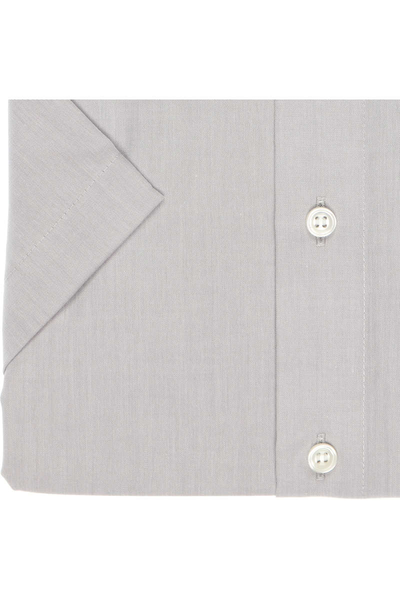 MARVELIS KURZARM HEMD CHAMBRAY MODERN FIT GRAU