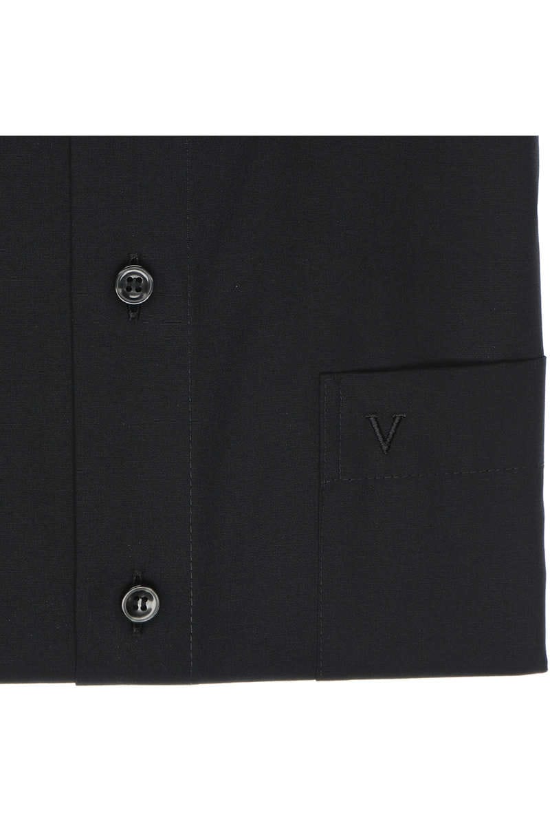 MARVELIS KURZARM HEMD POPELINE COMFORT FIT SCHWARZ