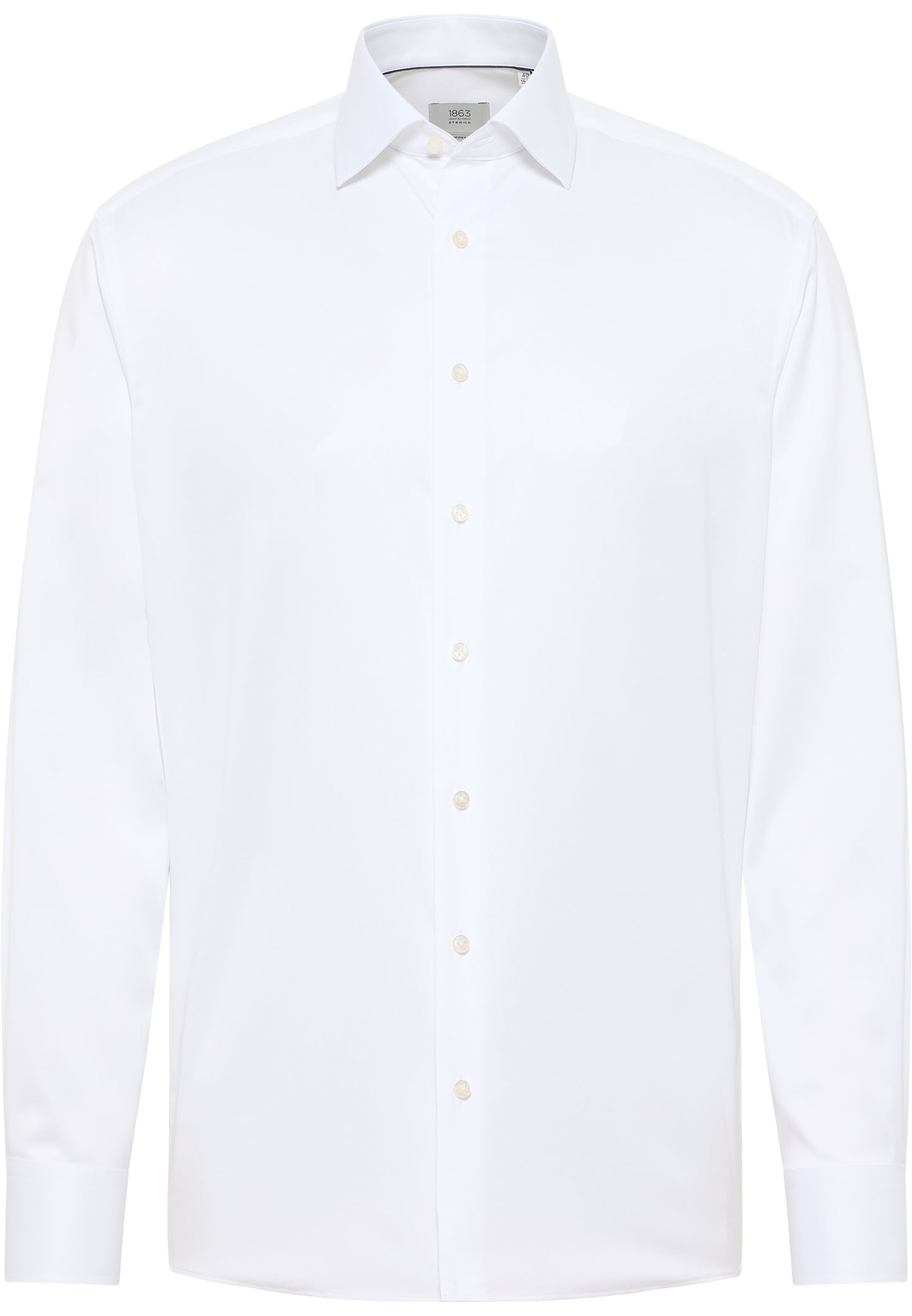 ETERNA LANGARM HEMD LUXURY SHIRT COMFORT FIT WEISS