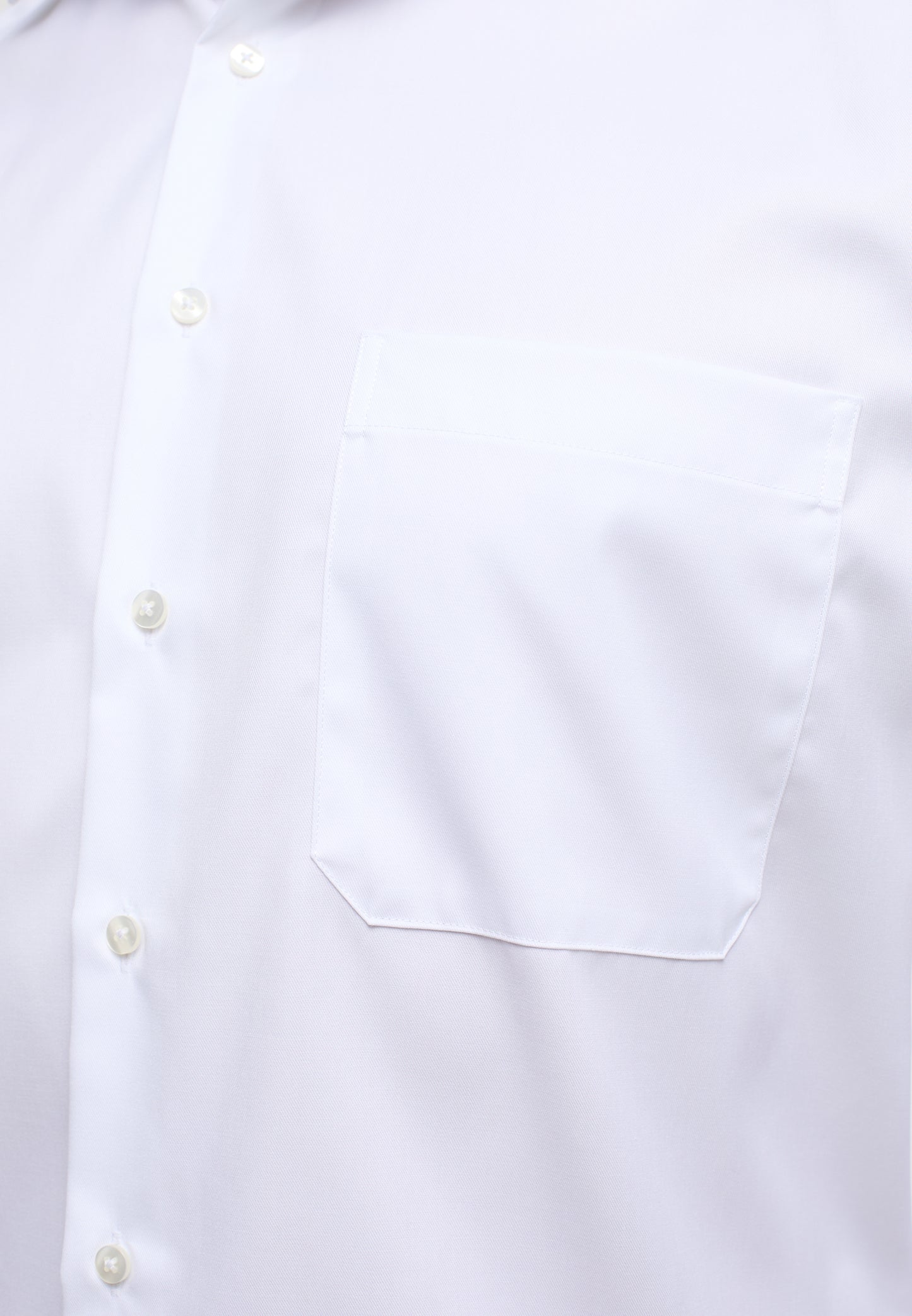ETERNA LANGARM HEMD COMFORT FIT COVER SHIRT TWILL WEISS