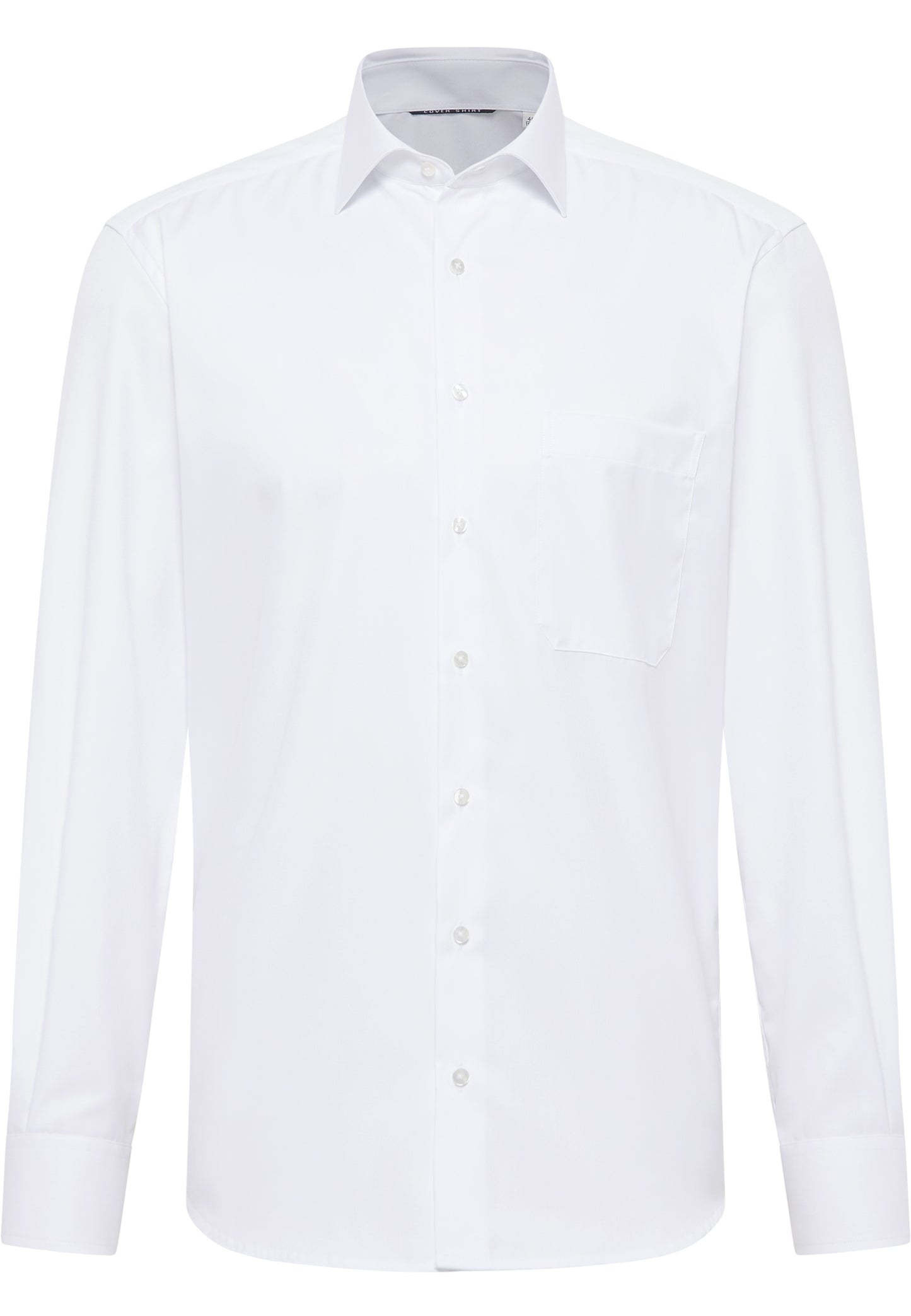 ETERNA LANGARM HEMD COMFORT FIT COVER SHIRT TWILL WEISS