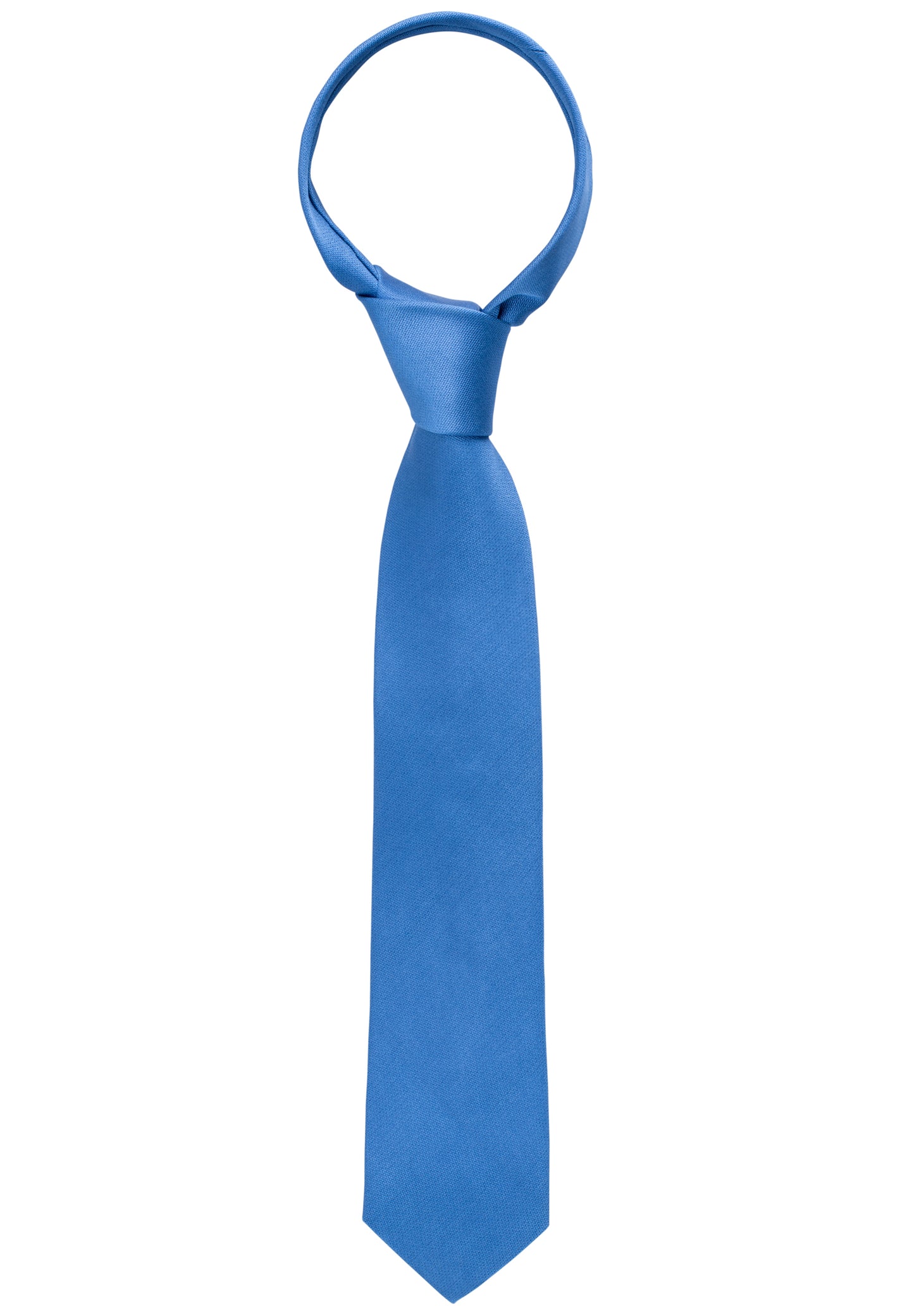 ETERNA KRAWATTE INDIGO UNIFARBEN BREIT 7,5CM