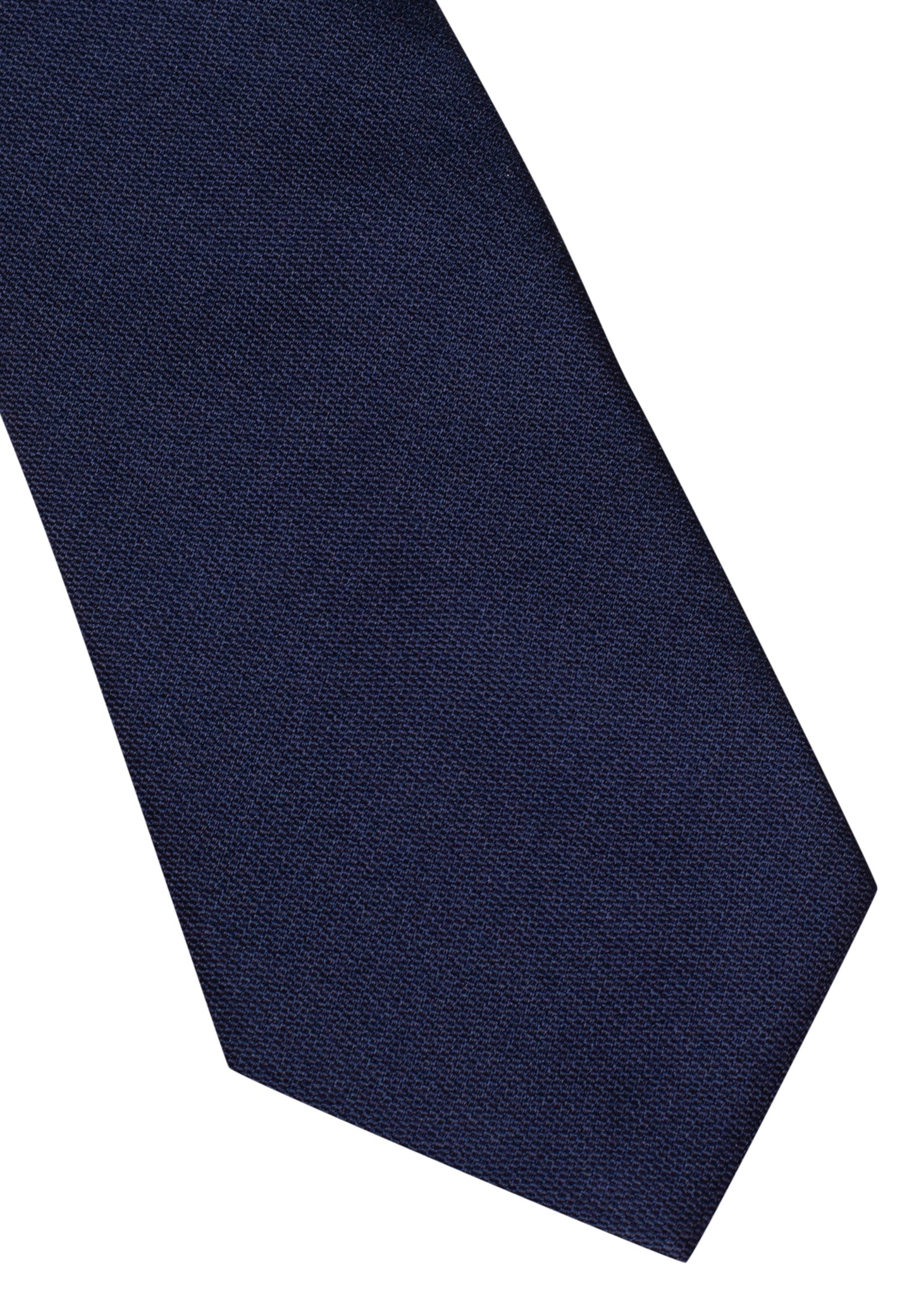 ETERNA KRAWATTE NAVY UNIFARBEN BREIT 7,5CM