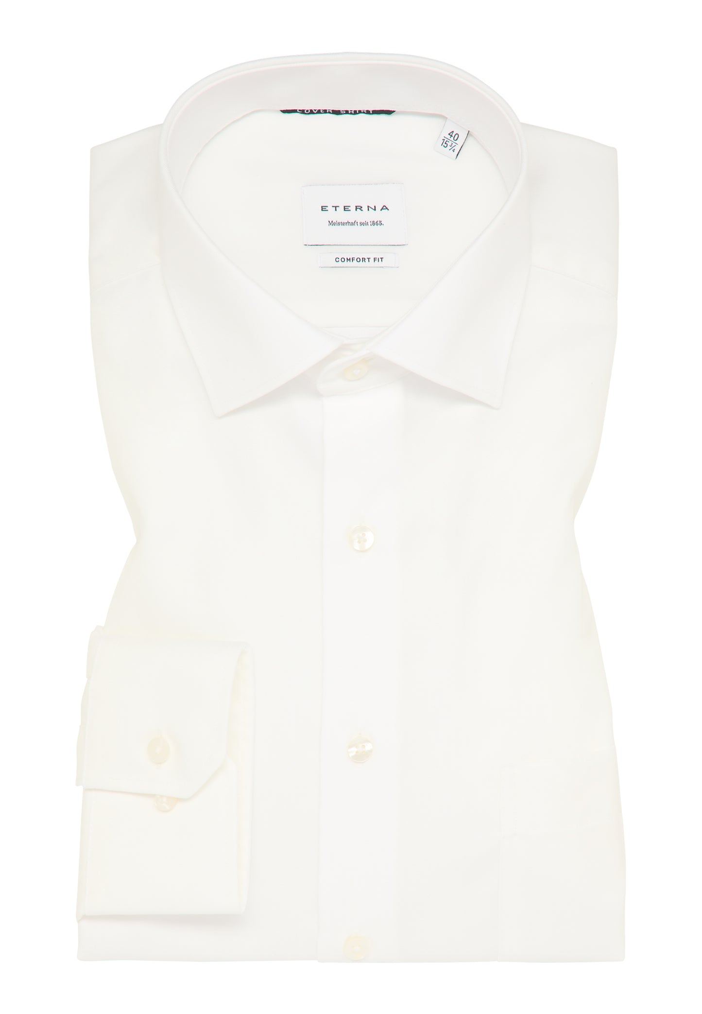 ETERNA LANGARM HEMD COMFORT FIT COVER SHIRT CHAMPAGNER