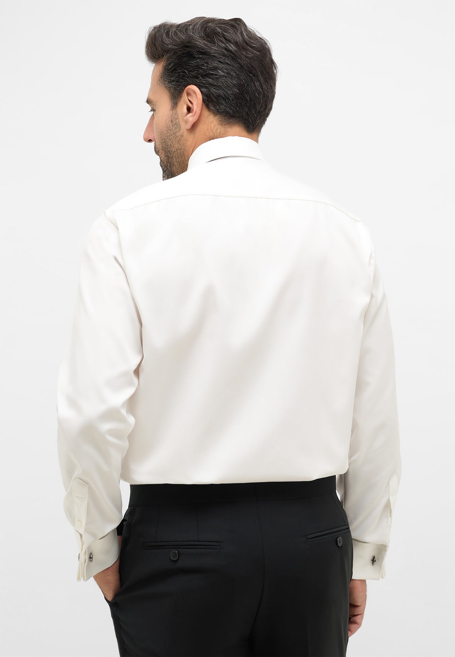 ETERNA LANGARM HEMD COMFORT FIT COVER SHIRT TWILL BEIGE