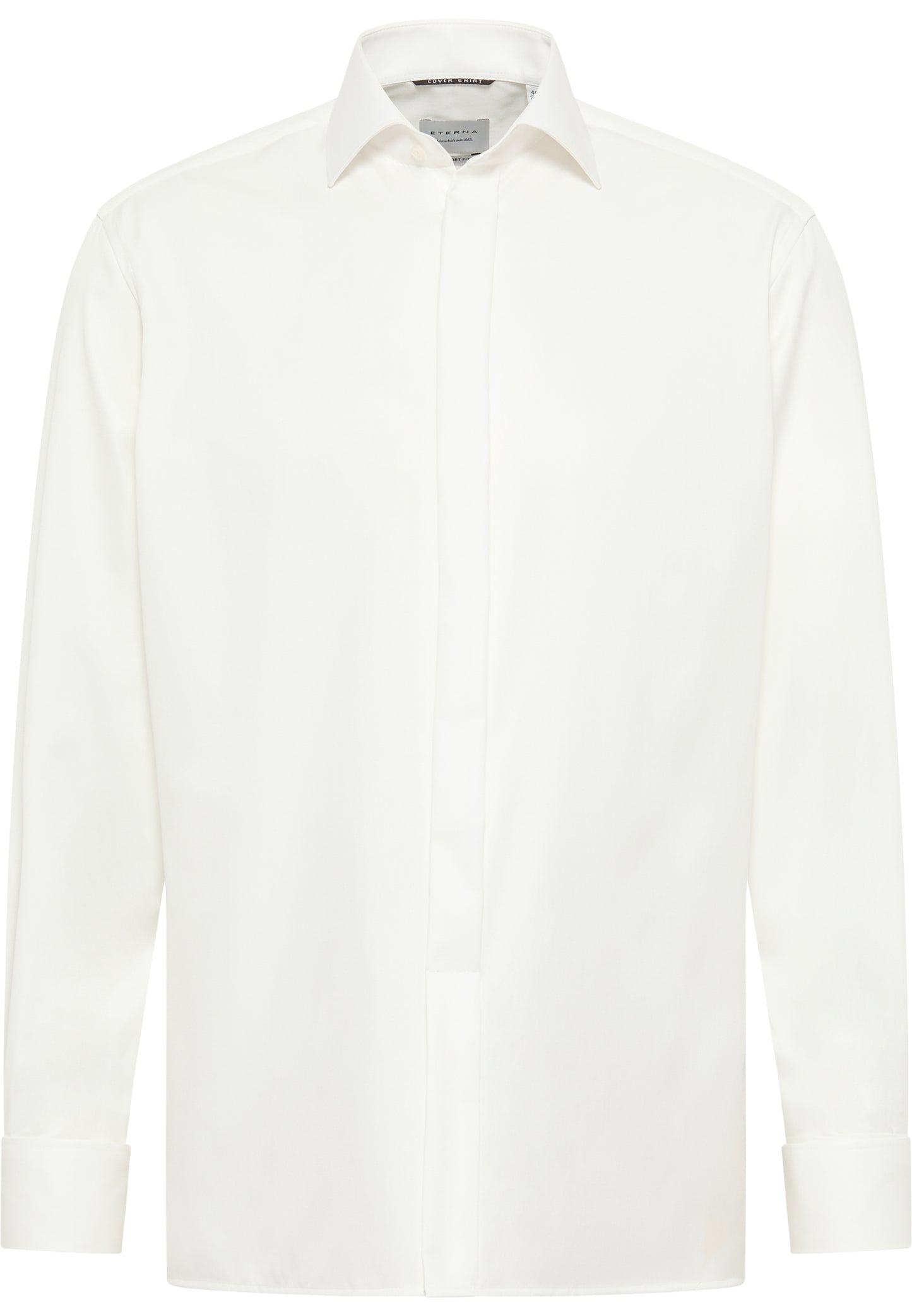 ETERNA LANGARM HEMD COMFORT FIT COVER SHIRT TWILL BEIGE