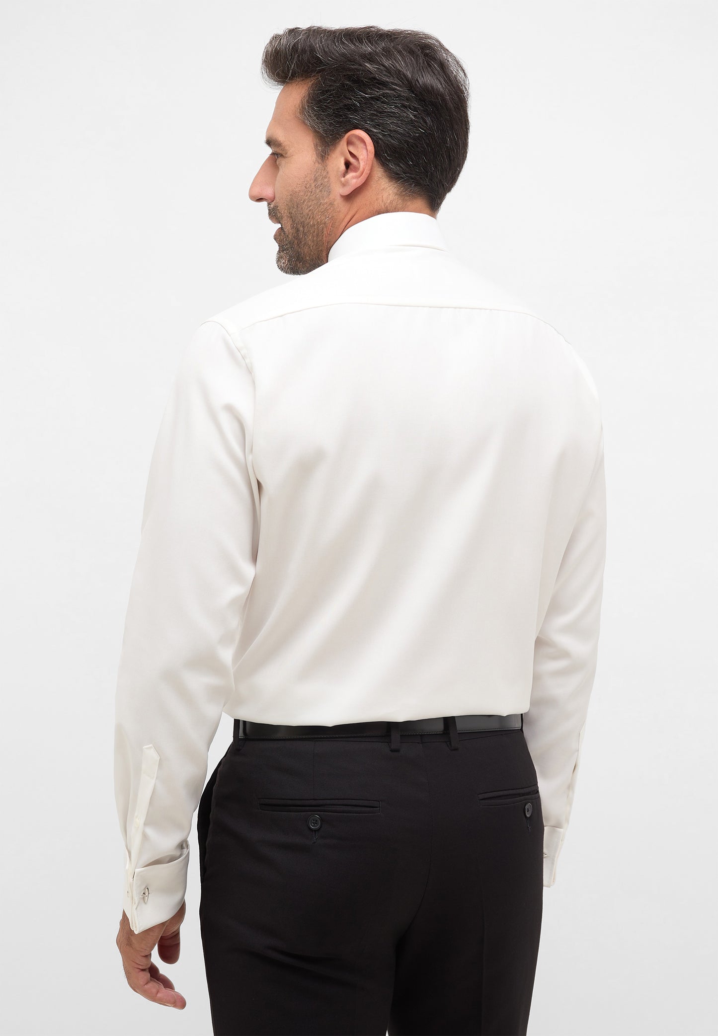 ETERNA LANGARM HEMD MODERN FIT COVER SHIRT TWILL BEIGE