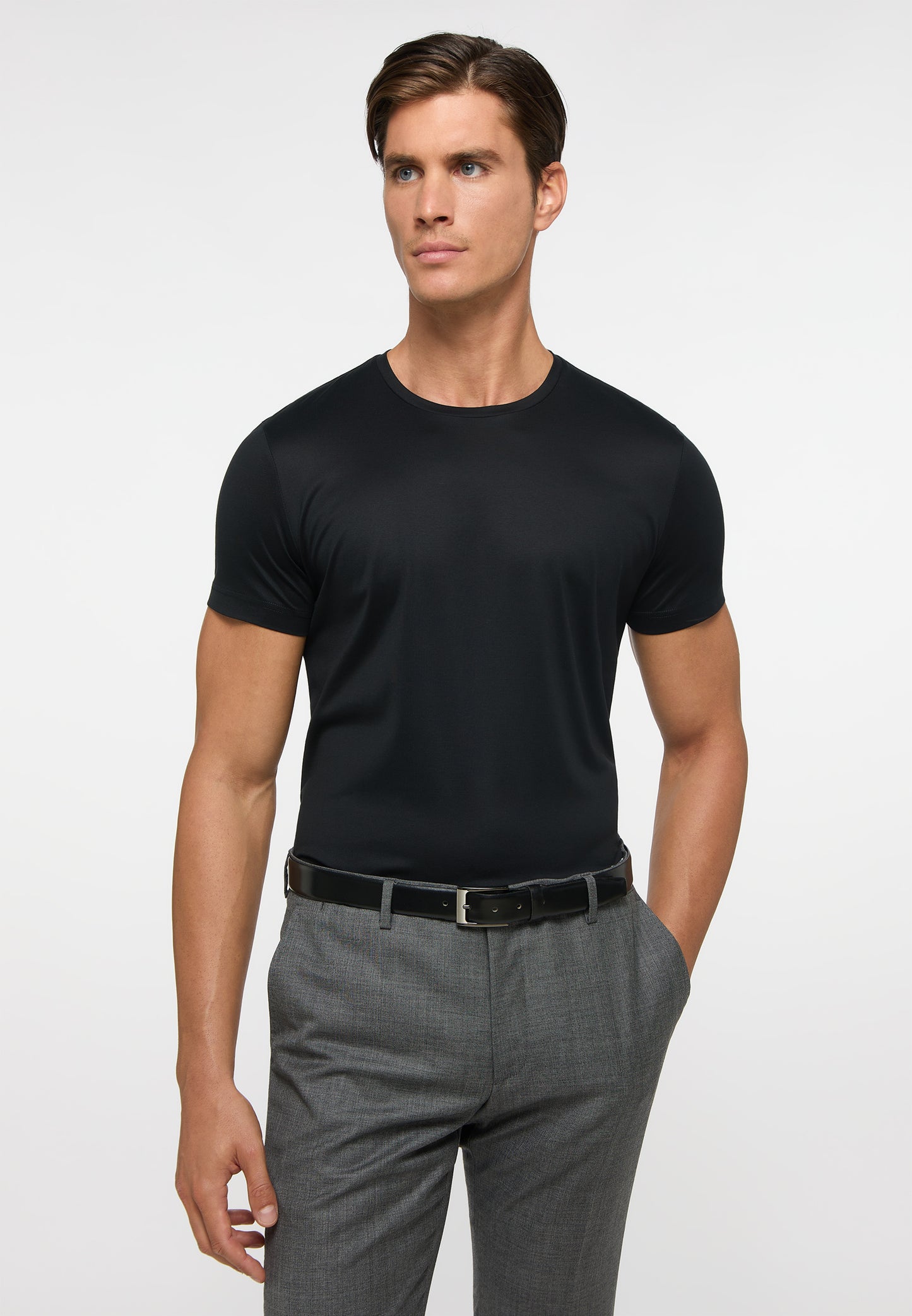 1863 BY ETERNA T-SHIRT TINO SCHWARZ
