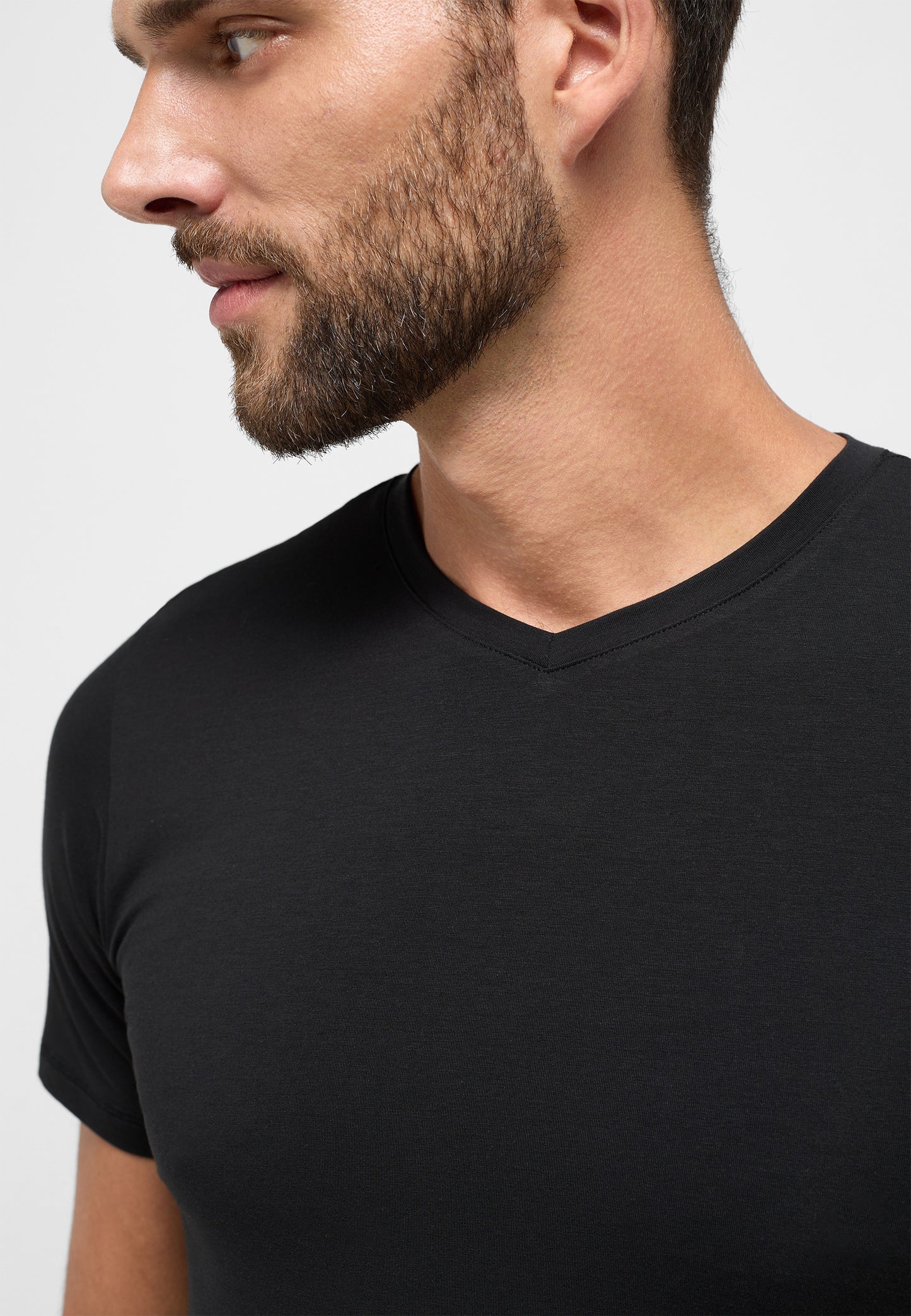 1863 BY ETERNA T-SHIRT TOSO SCHWARZ