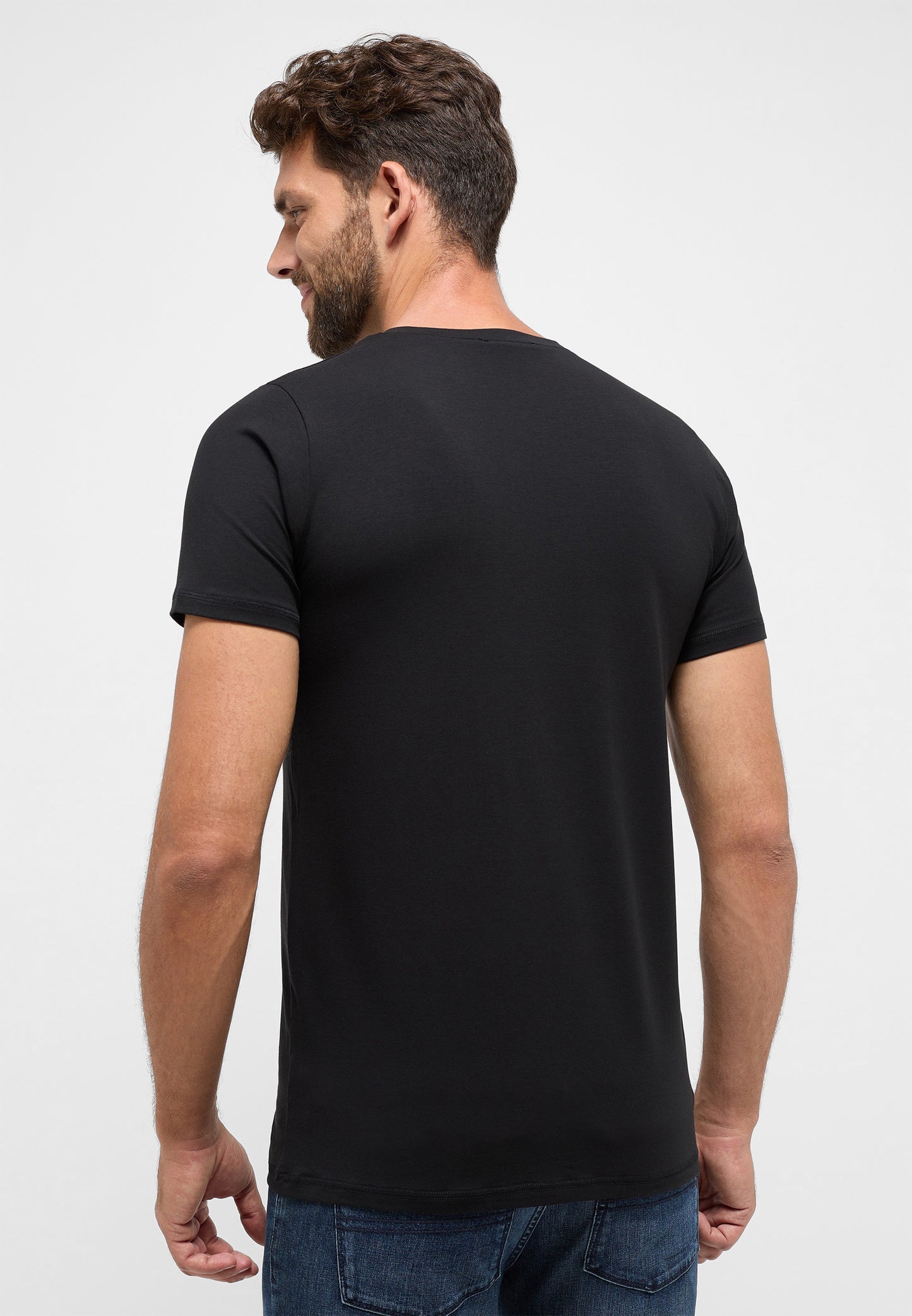 1863 BY ETERNA T-SHIRT TOSO SCHWARZ