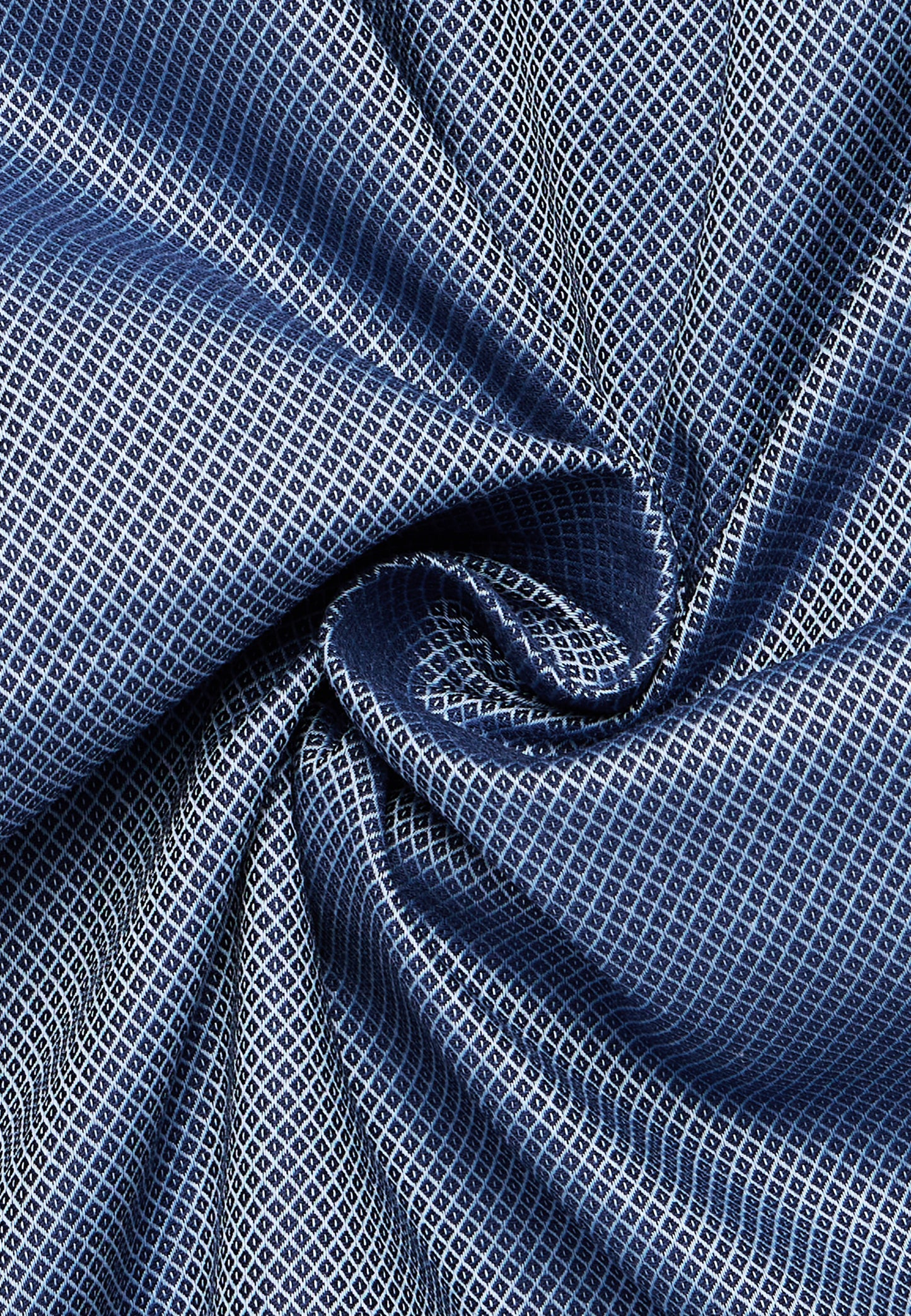 ETERNA LANGARM HEMD COMFORT FIT DYNAMIC COTTON BÜGELFREI BLAU