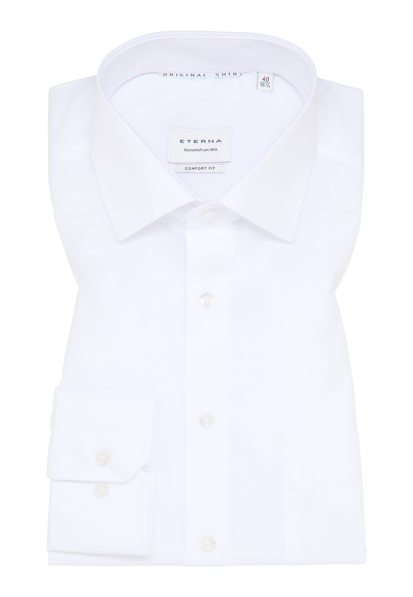 ETERNA LANGARM HEMD COMFORT FIT ORIGINAL SHIRT WEISS