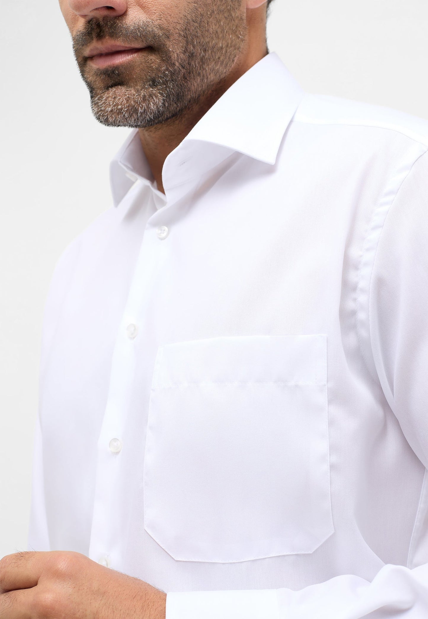 ETERNA LANGARM HEMD COMFORT FIT ORIGINAL SHIRT WEISS
