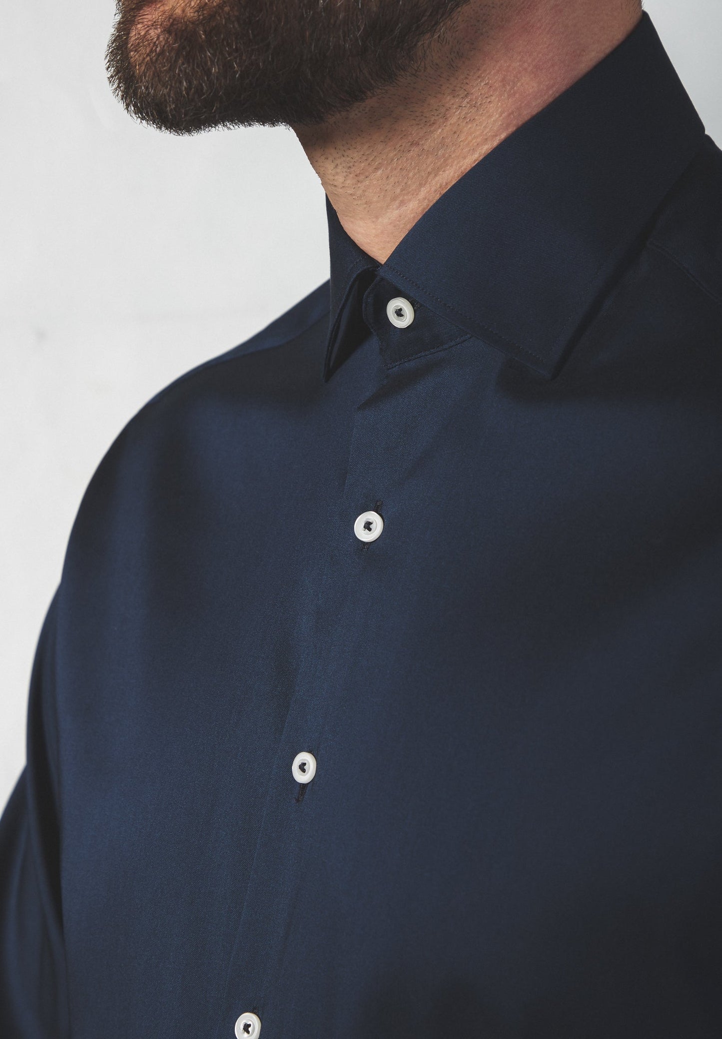 ETERNA LANGARM HEMD MODERN FIT PERFORMANCE SHIRT STRETCH MARINE