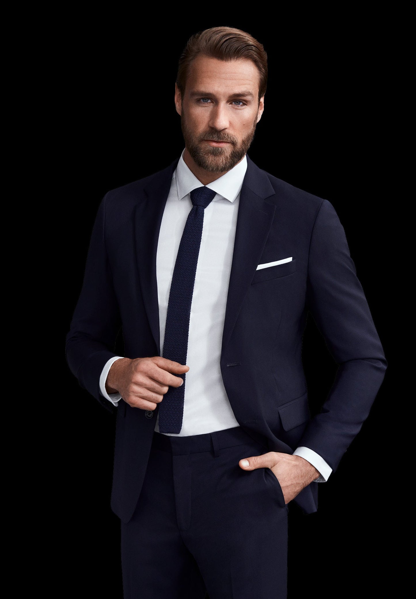ETERNA LANGARM HEMD LUXURY SHIRT SLIM FIT UNI TWILL WEISS
