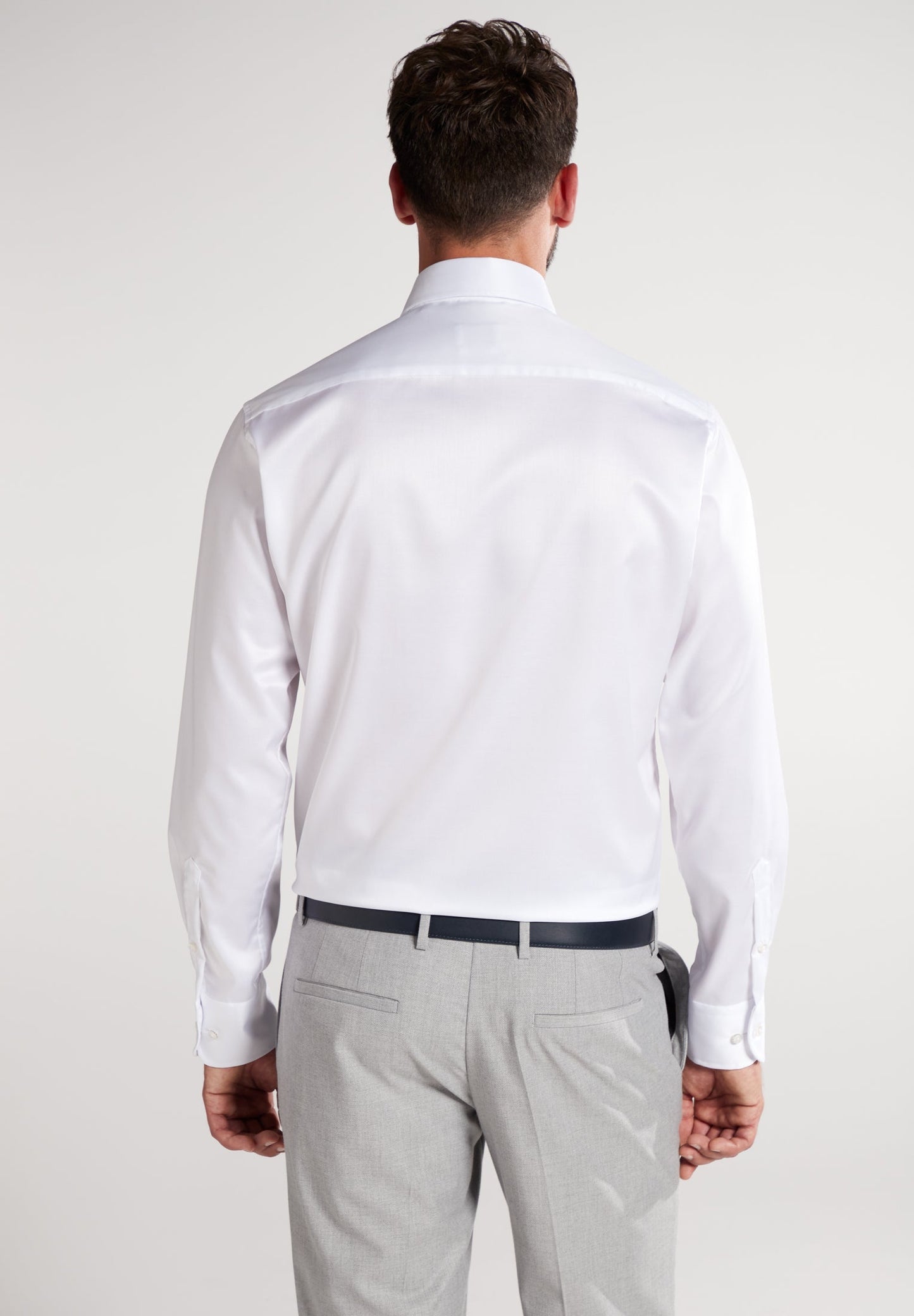 ETERNA LANGARM HEMD LUXURY SHIRT MODERN FIT WEISS