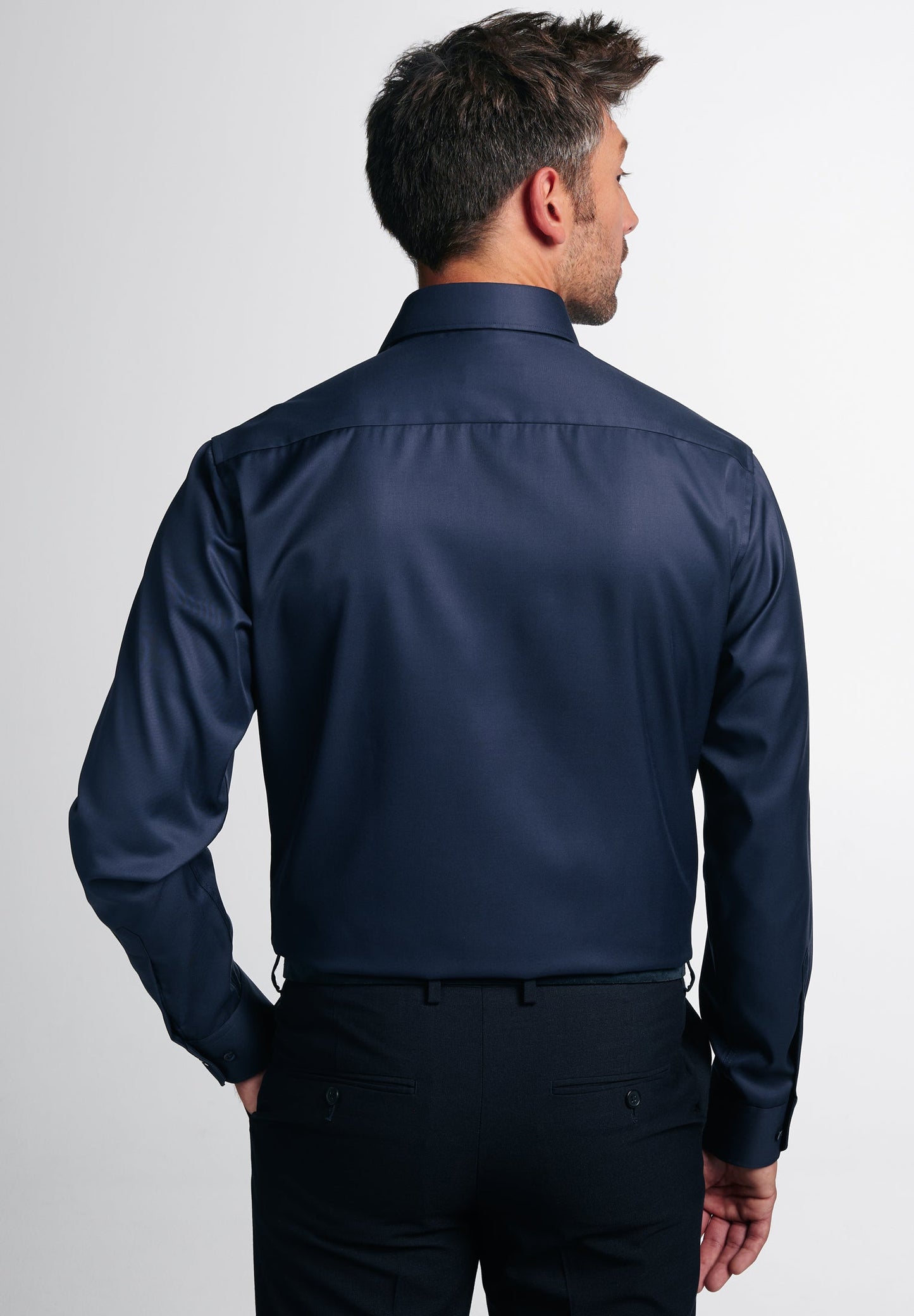 ETERNA LANGARM HEMD MODERN FIT COVER SHIRT BLAU