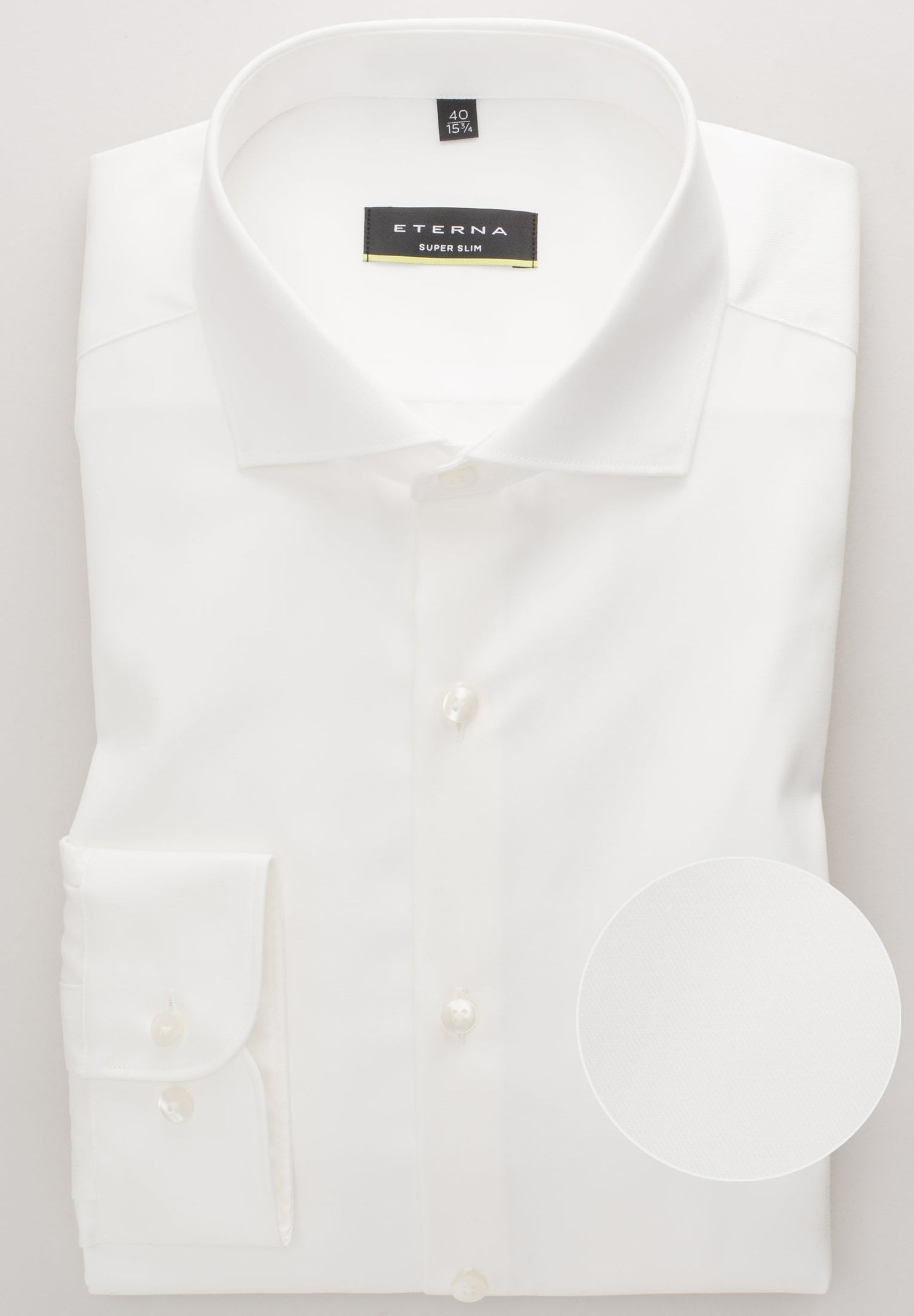 ETERNA LANGARM HEMD SUPER SLIM COVER SHIRT TWILL CHAMPAGNER