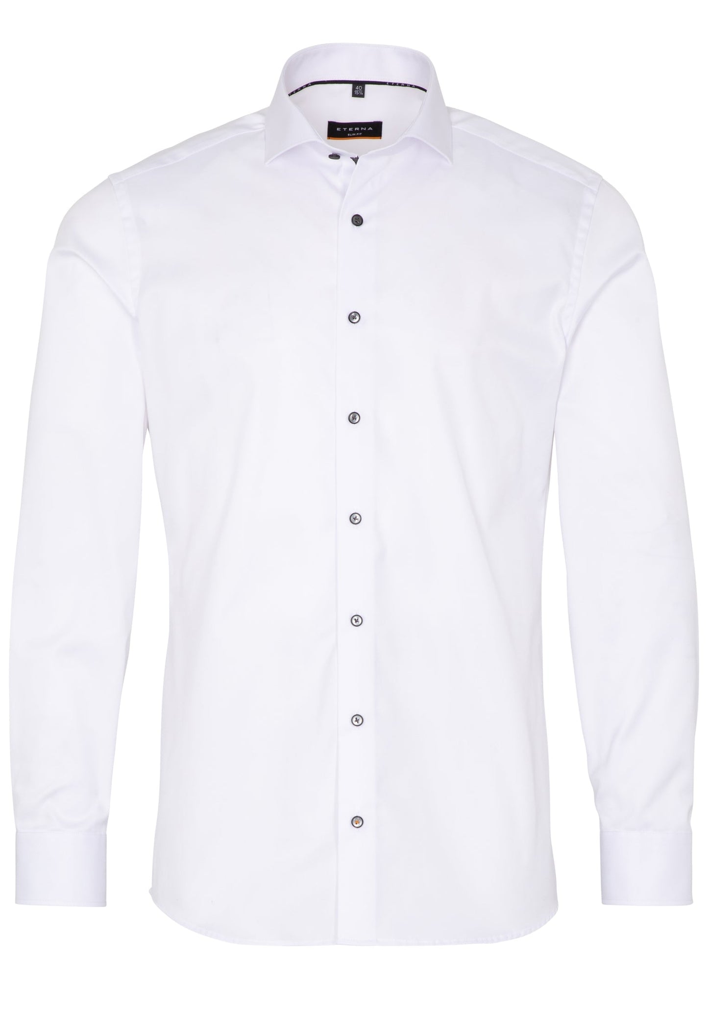 ETERNA LANGARM HEMD SLIM FIT COVER SHIRT TWILL WEISS