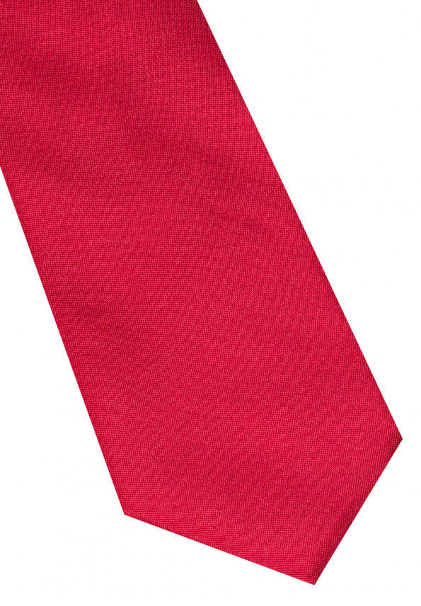 ETERNA KRAWATTE ROT UNIFARBE SCHMAL 6CM