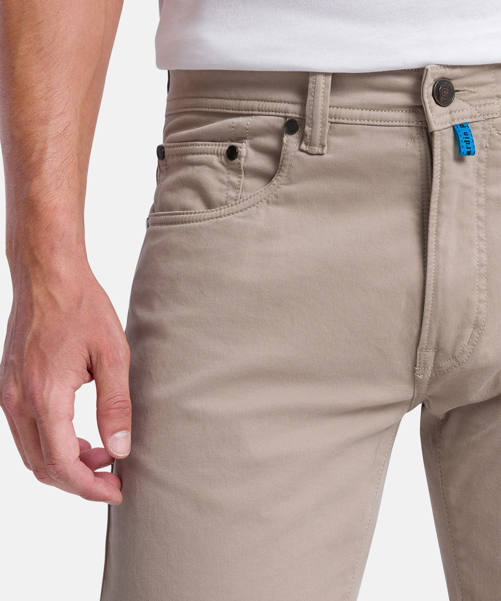 PIERRE CARDIN HOSE FUTUREFLEX ANTIBES SLIM FIT VINTAGE KHAKI