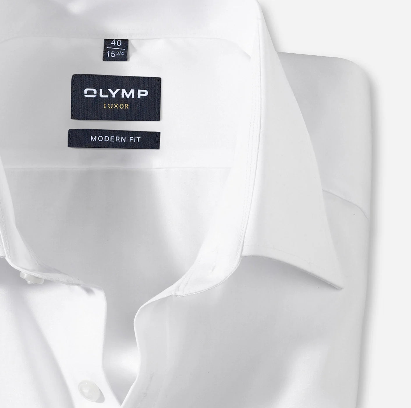 OLYMP LUXOR MODERN FIT UNI LANGARM HEMD WEISS