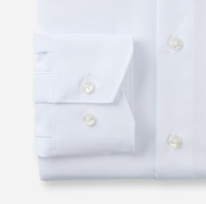 OLYMP LUXOR MODERN FIT UNI LANGARM HEMD WEISS