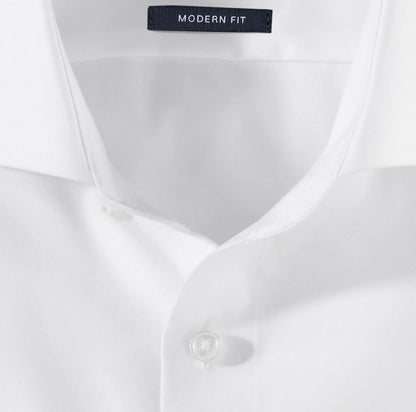 OLYMP LUXOR MODERN FIT UNI LANGARM HEMD WEISS