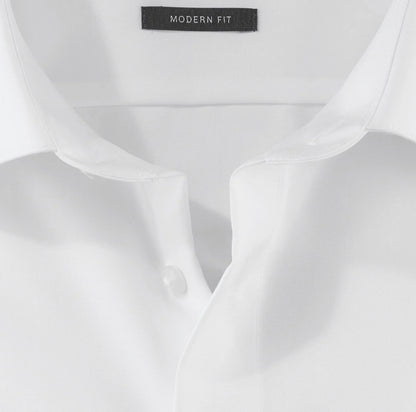 OLYMP LUXOR MODERN FIT UNI LANGARM HEMD WEISS