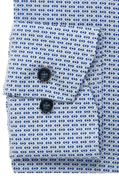 MARVELIS LANGARM HEMD MODERN FIT HELLBLAU