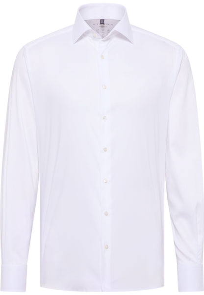 ETERNA LANGARM HEMD MODERN FIT PERFORMANCE SHIRT STRETCH WEISS
