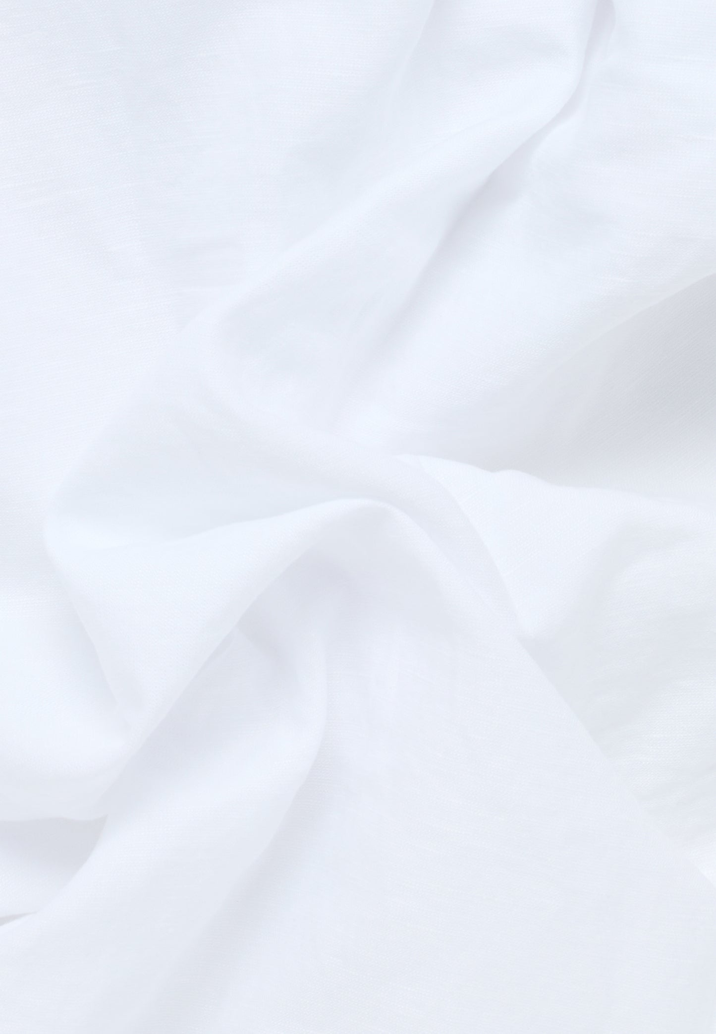 ETERNA LANGARM HEMD SLIM FIT LINEN SHIRT WEISS