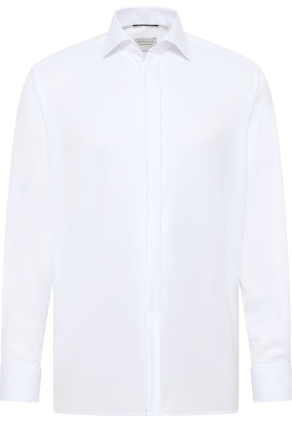 ETERNA LANGARM HEMD COMFORT FIT COVER SHIRT TWILL WEISS