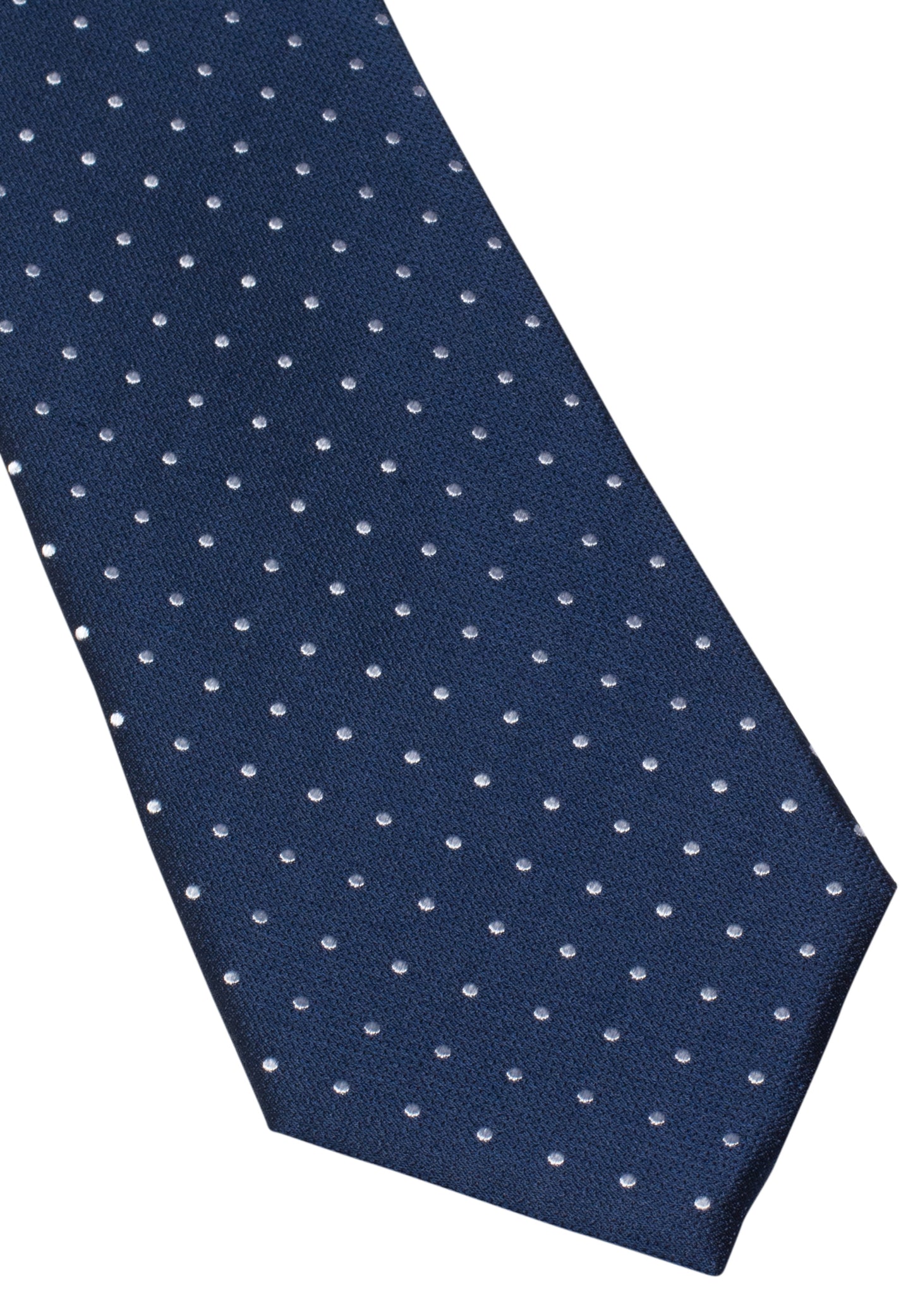 ETERNA KRAWATTE NAVY GETUPFT BREIT 7,5CM