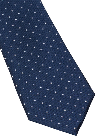 ETERNA KRAWATTE NAVY GETUPFT BREIT 7,5CM