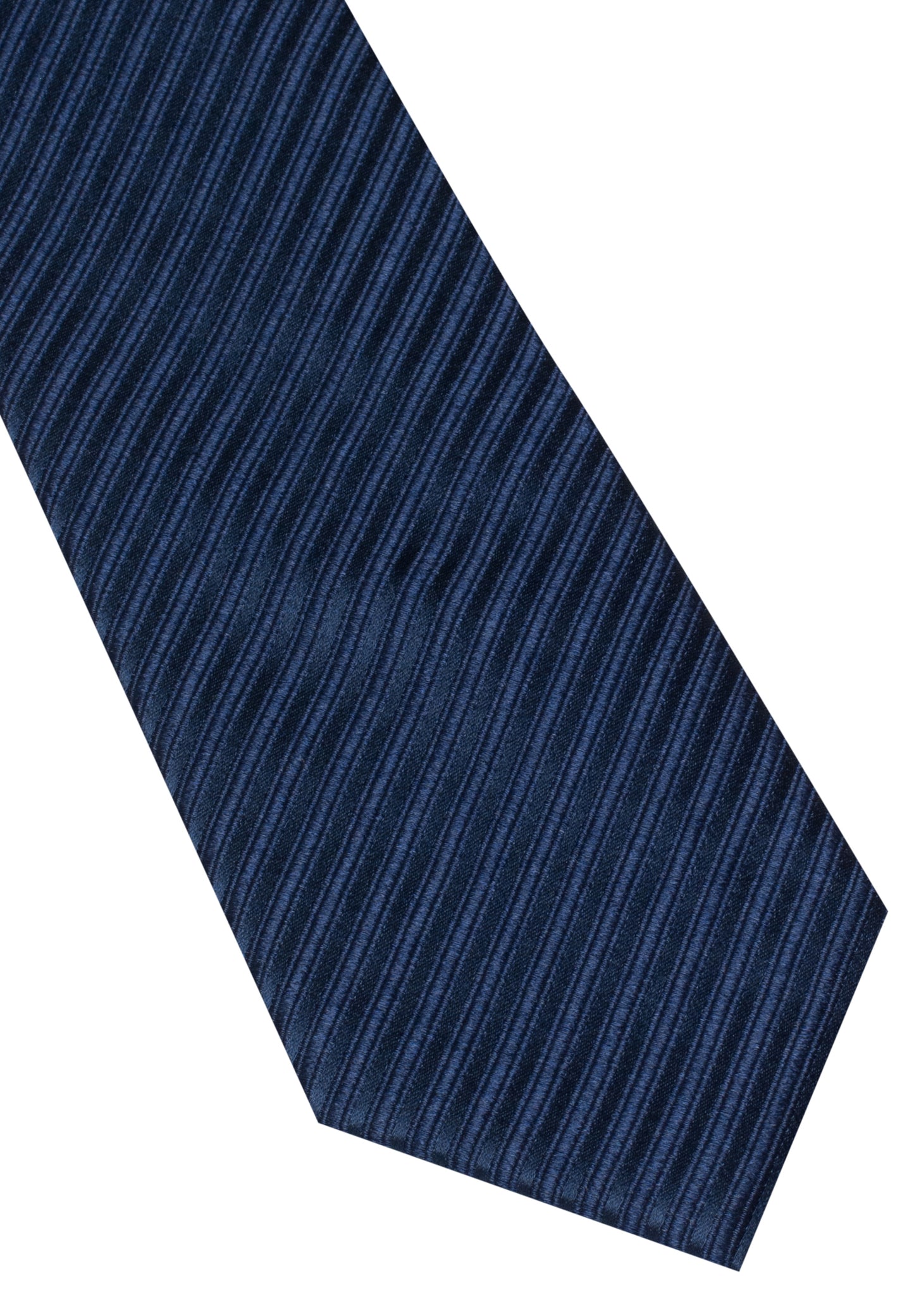 ETERNA KRAWATTE NAVY UNIFARBEN BREIT 7,5CM