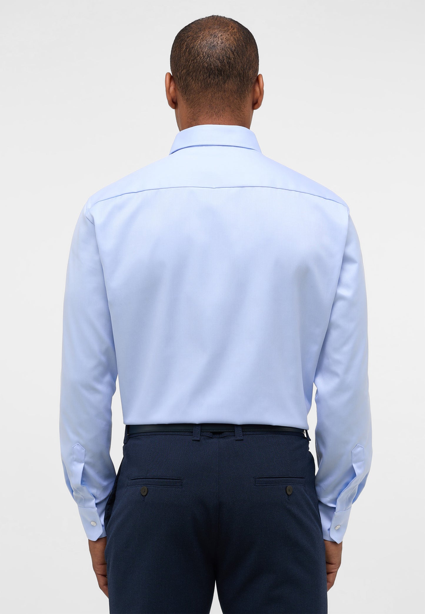 ETERNA LANGARM HEMD COMFORT FIT COVER SHIRT HELLBLU