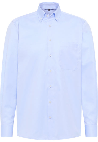 ETERNA LANGARM HEMD COMFORT FIT COVER SHIRT HELLBLU