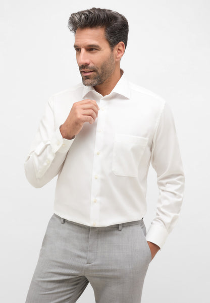 ETERNA LANGARM HEMD COMFORT FIT COVER SHIRT CHAMPAGNER