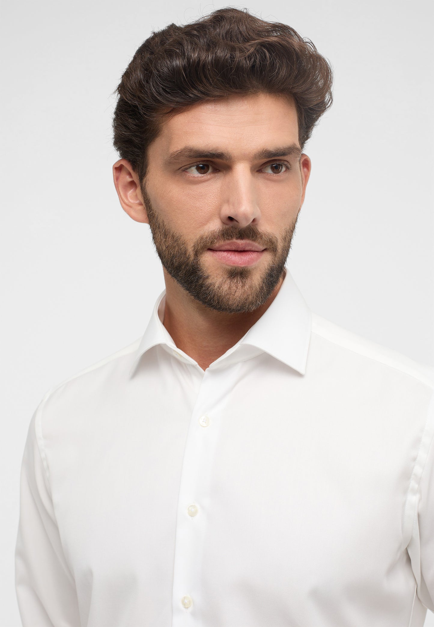 ETERNA LANGARM HEMD MODERN FIT COVER SHIRT CHAMPAGNER