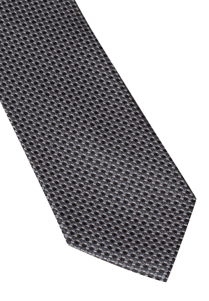 ETERNA KRAWATTE SCHWARZ GETUPFT BREIT 7,5CM