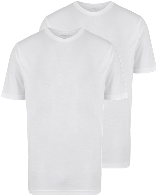 MARVELIS T-SHIRT KURZARM DOPPELPACK WEISS