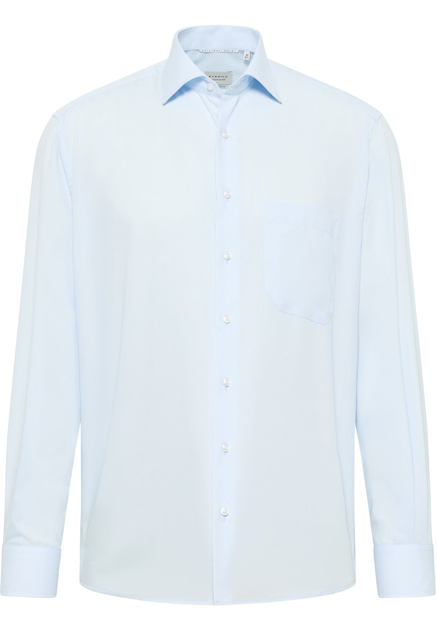 ETERNA LANGARM HEMD COMFORT FIT ORIGINAL SHIRT HELLBLAU