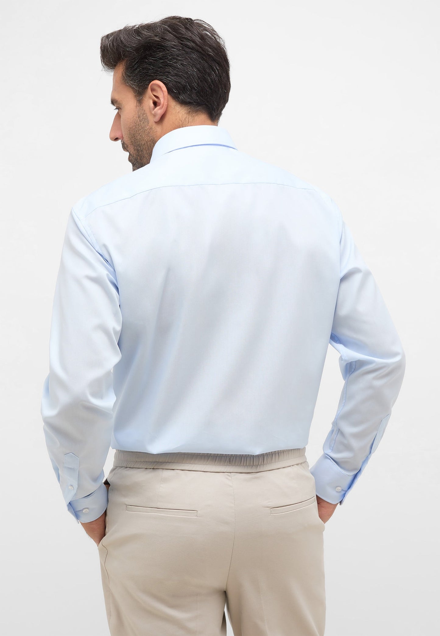 ETERNA LANGARM HEMD COMFORT FIT ORIGINAL SHIRT HELLBLAU