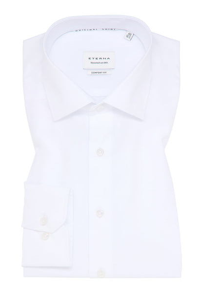 ETERNA LANGARM HEMD COMFORT FIT ORIGINAL SHIRT WEISS