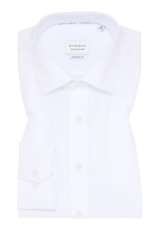 ETERNA LANGARM HEMD COMFORT FIT ORIGINAL SHIRT WEISS