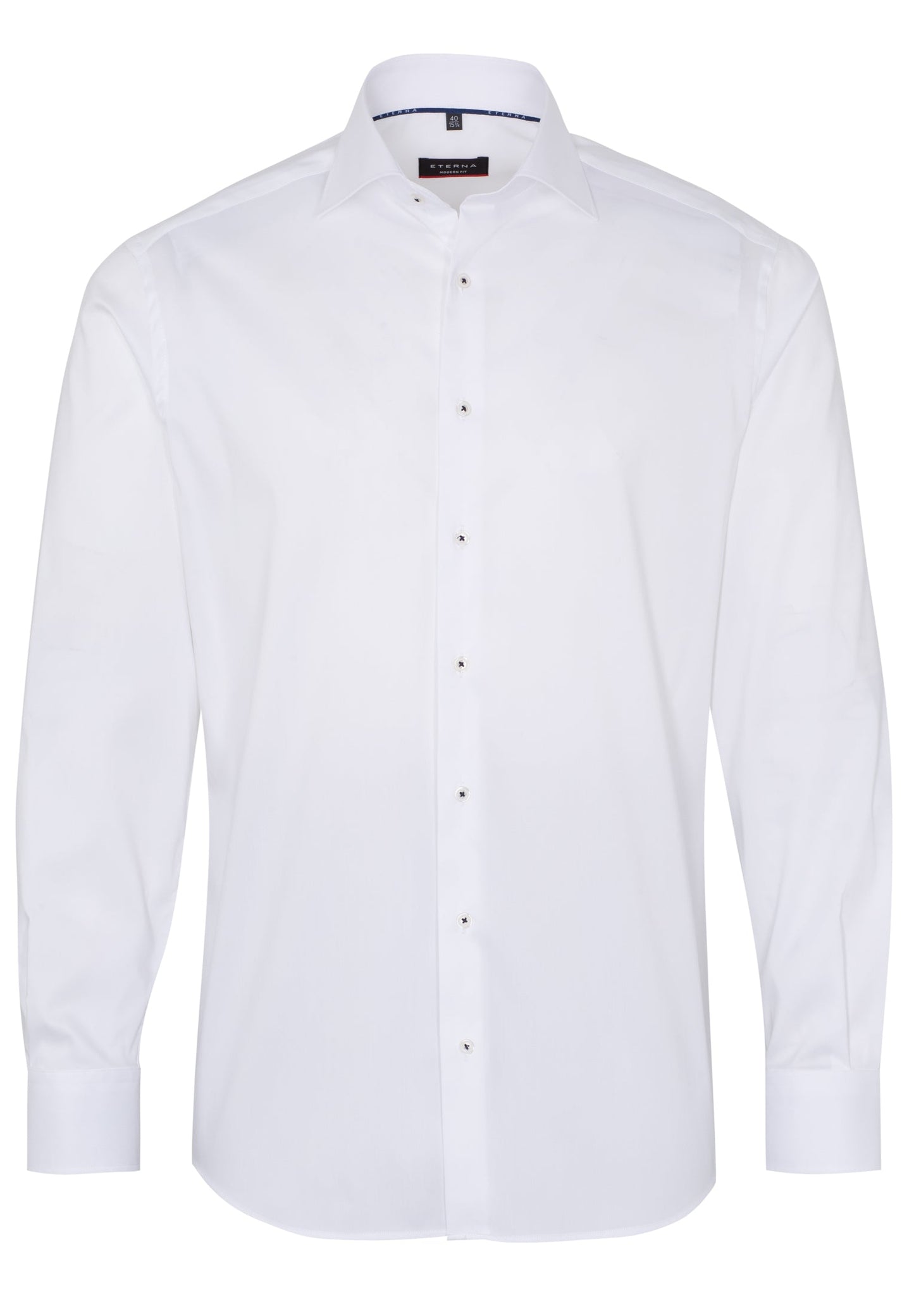ETERNA LANGARM HEMD MODERN FIT PERFORMANCE SHIRT STRETCH WEISS