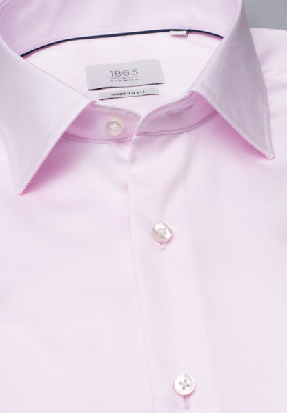 ETERNA LANGARM HEMD LUXURY SHIRT MODERN FIT ROSA