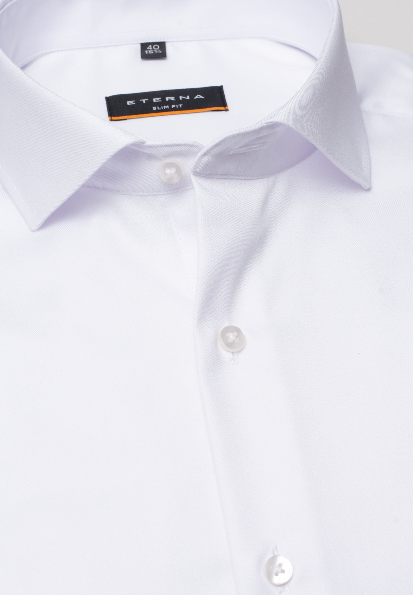 ETERNA LANGARM HEMD SLIM FIT COVER SHIRT WEISS