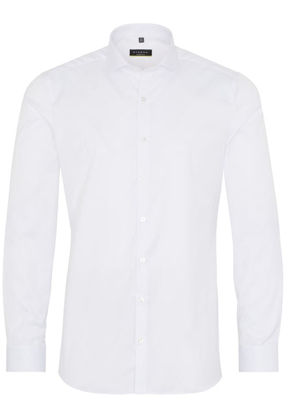 ETERNA LANGARM HEMD SUPER SLIM COVER SHIRT WEISS